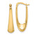 Leslie's 14KT Gold  Polished Hoop Earrings LE2306