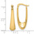 Leslie's 14KT Gold  Polished Hoop Earrings LE2306
