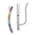 Prizma Colorful CZ Ear ClimbersEar Climbers QE14124