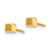 14KT Gold  Square Stud Earrings TF1517