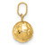 14KT  3-D Soccer Ball Charm