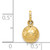 14KT  3-D Soccer Ball Charm