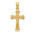 14KT  Diamond-cut Crucifix Pendant 14KT  Diamond-cut Crucifix Pendant