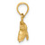 14KT  Manatee Pendant
