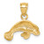 14KT  Manatee Pendant