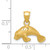 14KT  Manatee Pendant