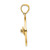 14KT  Nautical Compass with Moveable Needle Charm