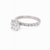 14kt White Gold Diamond 4 prong Engagement Setting  0.80 CTW 