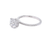 Copy of 14kt White Gold Diamond 4 prong Engagement Setting  0.45 CTW 
