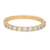 14kt Yellow Gold Shared Prong Diamond Eternity Band  0.60 CTW 