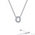 Lafonn Letter O Pendant Necklace