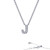 Lafonn Letter J Pendant Necklace