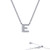 Lafonn Letter E Pendant Necklace
