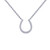 Lafonn 0.21 CTW Horseshoe Necklace