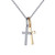 Lafonn Cross Shadow Charm Pendant Necklace
