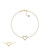 Lafonn Reversible Cut-out Heart Bracelet