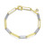 Lafonn 1.65 CTW 2-Tone Paperclip Bracelet
