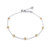 Lafonn 1.02 CTW Adjustable 7 Symbols of Joy Station Bracelet