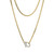 MN0108 - Pave Clasp Lab-Created Diamond Necklace