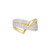 MR0108 - Adorn Crossover Lab-Created Diamond Ring
