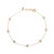 MB0112 - Essentials Medium Station Lab-Created Diamond Bracelet