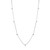 MN0112W - Essentials Medium Station Lab-Created Diamond Necklace