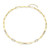 MN0119 - Paperclip Pave Chain Lab-Created Diamond Necklace