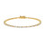 MB0121 - Lab-Created Diamond Line Bracelet