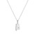 BN0297W - Alabama State Lab-Created Diamond Pendant Necklace