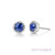 Lafonn September Birthstone Earrings bonded in Platinum