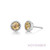 Lafonn November Birthstone Earrings bonded in Platinum