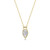Lafonn Pear Lock Necklace  N0361CLG
