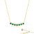 Lafonn Bezels of Joy Necklace  N0357EMG