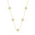Lafonn Gold Clover Motif Necklace  N2032CLG