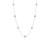 Lafonn Trillium Station Necklace  N0355CLP