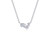 Lafonn 1.61 CTW Three-Stone Necklace  N2025CLP