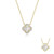 Lafonn 0.49 CTW Halo Necklace  N0334MPG