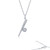 Lafonn Baseball and Bat Necklace  N2020CLP
