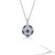 Lafonn Soccer Ball Necklace  N2018CBT