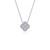 Lafonn 0.65 CTW Halo Necklace  N0335CLP