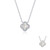 Lafonn 0.49 CTW Halo Necklace  N0334MPP