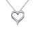 Lafonn Infinity Heart Pendant  Necklace  P0151CLP