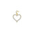 Lafonn Amara Open Heart Pendant  Charm P0334CLP