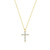 Lafonn Eden Baguette Cross Necklace  N2035CLP