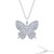 Lafonn Butterfly Pendant  Necklace  N0141CLT