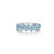 Lafonn Blue Leaf Canopy Ring Bonded in Platinum  R0548BTP