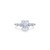 Lafonn 4.81 CTW Solitaire Engagement Ring Bonded in Platinum  R0541CAP
