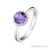 Lafonn February Birthstone Ring Bonded in Platinum  BR001AMP