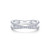 Lafonn Simple Crisscross Ring Bonded in Platinum  R0501CLP