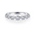 Lafonn 7 Symbols of Joy Half Eternity Band Bonded in Platinum  R0334CLP